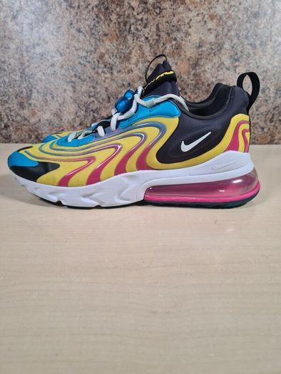 mens NIKE AIR MAX 270 REACT ENG Laser Blue watermelon trainers runners Size UK 9 EU 44 2019