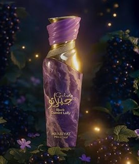 Meet GELATO BLACK CURRANT LOLLY by the world  renowned house of Arabiyat Prestige