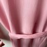 Vintage IMMAGINI 100% Pure Silk Pink Kimono Robe Made in Italy Wrap Image 9