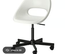 White Swivel Chair