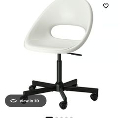 White Swivel Chair