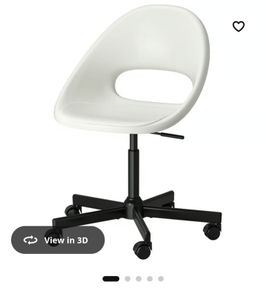 White Swivel Chair