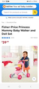 fisher prics princess walker