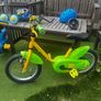 Btwin Ocean 500 and Dino 500 14" kids bikes, with trims and helmets Image 3