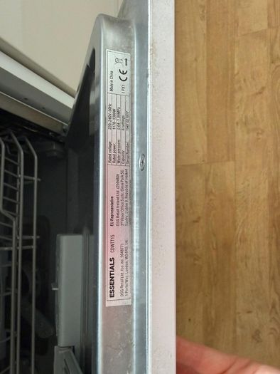 Tabletop dishwasher