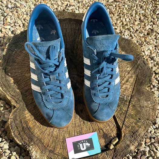 Rare Adidas Koln Blue Suede Gum