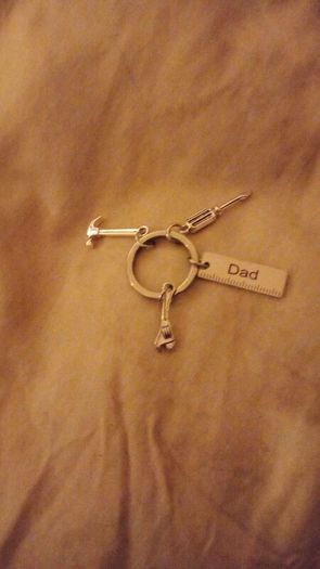 Dad Keyring