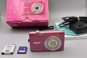 Nikon Coolpix S2800 20MP Digital Camera Pink Boxed