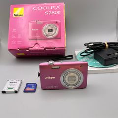 Nikon Coolpix S2800 20MP Digital Camera Pink Boxed