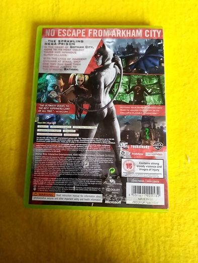 Batman Arkham City Xbox 360 games Original