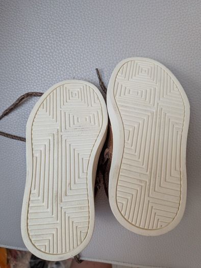 next tan boys high top fluffy boots