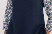 Seasalt Cornwall blue wool vest