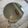 Gold mirrored top coffee table Image 5