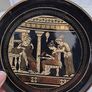 Medium wall plate 24 k gold Image 5