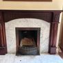 Traditional Timber Fireplace with Stone Surround & Hearth  250 Image 3