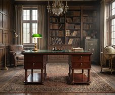 Nice desk from about 1950's