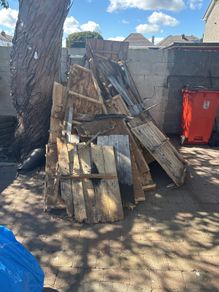Free fire wood, dismantled shed