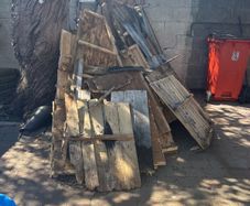 Free fire wood, dismantled shed