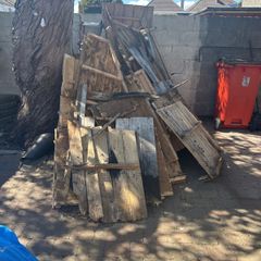 Free fire wood, dismantled shed