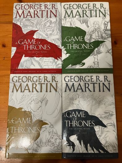 Graphic novel: 'A Game Of Thrones' volume 1-4