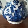 Vintage Sadler Blue Willow Teapot RARE Image 4