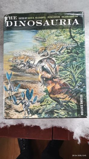 The Dinosauria, Second edition by David Weishampel, hardback.