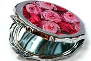 Personalised ornate shaped Compact Mirror