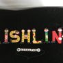 Hand painted Wooden letters + necklace Image 3
