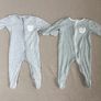 18 Items Baby Sleepsuits and Bodysuits Bundles 6-9 Months Image 8