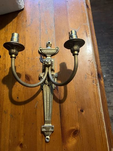 brass wall lights