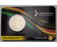 Belgium 2 Euro Base Metals Brilliant Uncirculated Coin 2025 - Circuit de Spa-Francorchamps