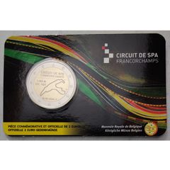 Belgium 2 Euro Base Metals Brilliant Uncirculated Coin 2025 - Circuit de Spa-Francorchamps