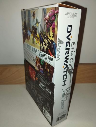 Overwatch Origins Edition  Developer Signed