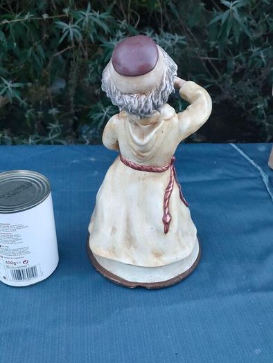 Vintage 10" Capodimonte "Merry Monk"