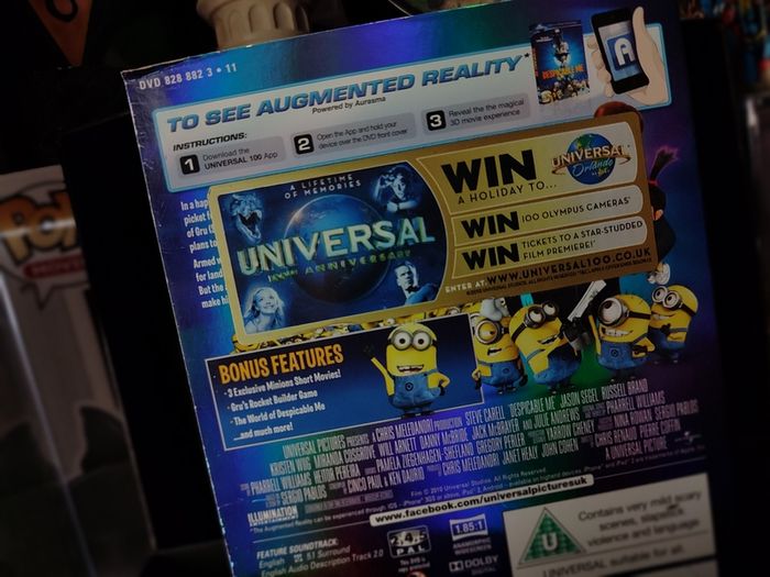Despicable Me !  Universal 100th Anniversary ! DVD ! 2010 !