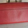 Authentic Vintage Dolce and Gabbana Leather Red wallet. Image 2