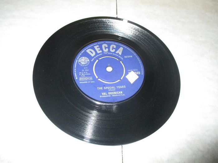 Val Doonican The Special Years 1965 Uk Pressing 45