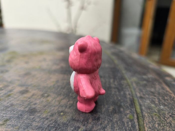 Lots of Heart Love Bear Carebear Mini Figure 1983-1984 Kenner A.G.C.