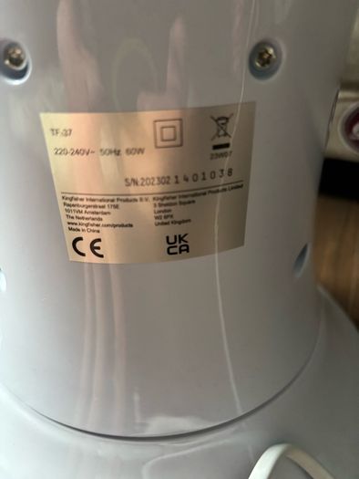 60W tower fan