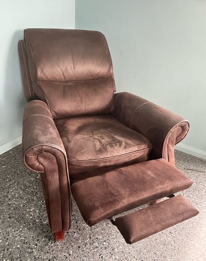 Reclining Brown Armchair