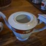 Antique Chinese Teapot, sugar bowl and milk jug. Image 8