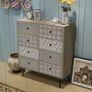 Sideboard 8 Drawers Grey Image 6