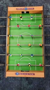 Wooden Tabletop Football