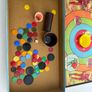 Berwicks Target Tiddlywinks (BER-05v2) - Vintage Yellow Pot Variant COMPLETE Image 4
