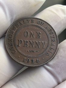 1934 One Penny Australia