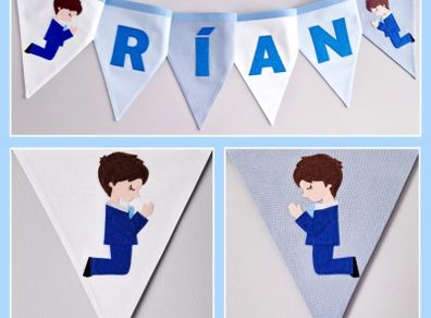 Personalised First Communion Bunting