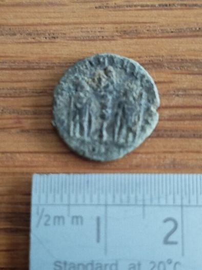 3 Ancient Roman Bronze Coins (3rd-4th Century AD)