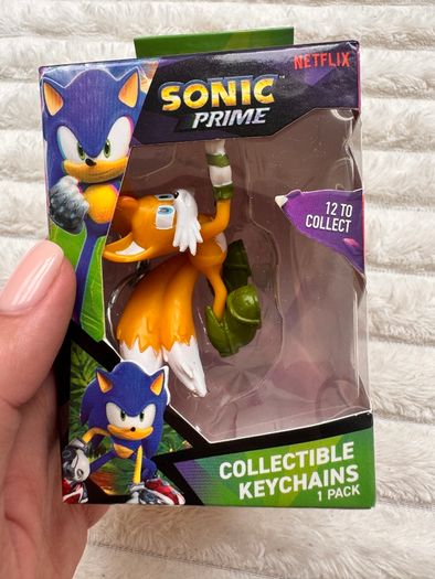 Sonic The Hedgehog Prime Tails approx. 2.5-Inch keychain Please see photos