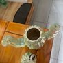 Gorgeous vintage Cactus teapot by Sunshine Ceramics Made in England 1987. The vulture on the lid has been glued. Image 2
