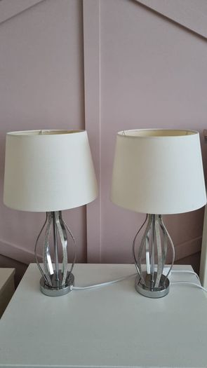 2 x Bedside Table Lamps
